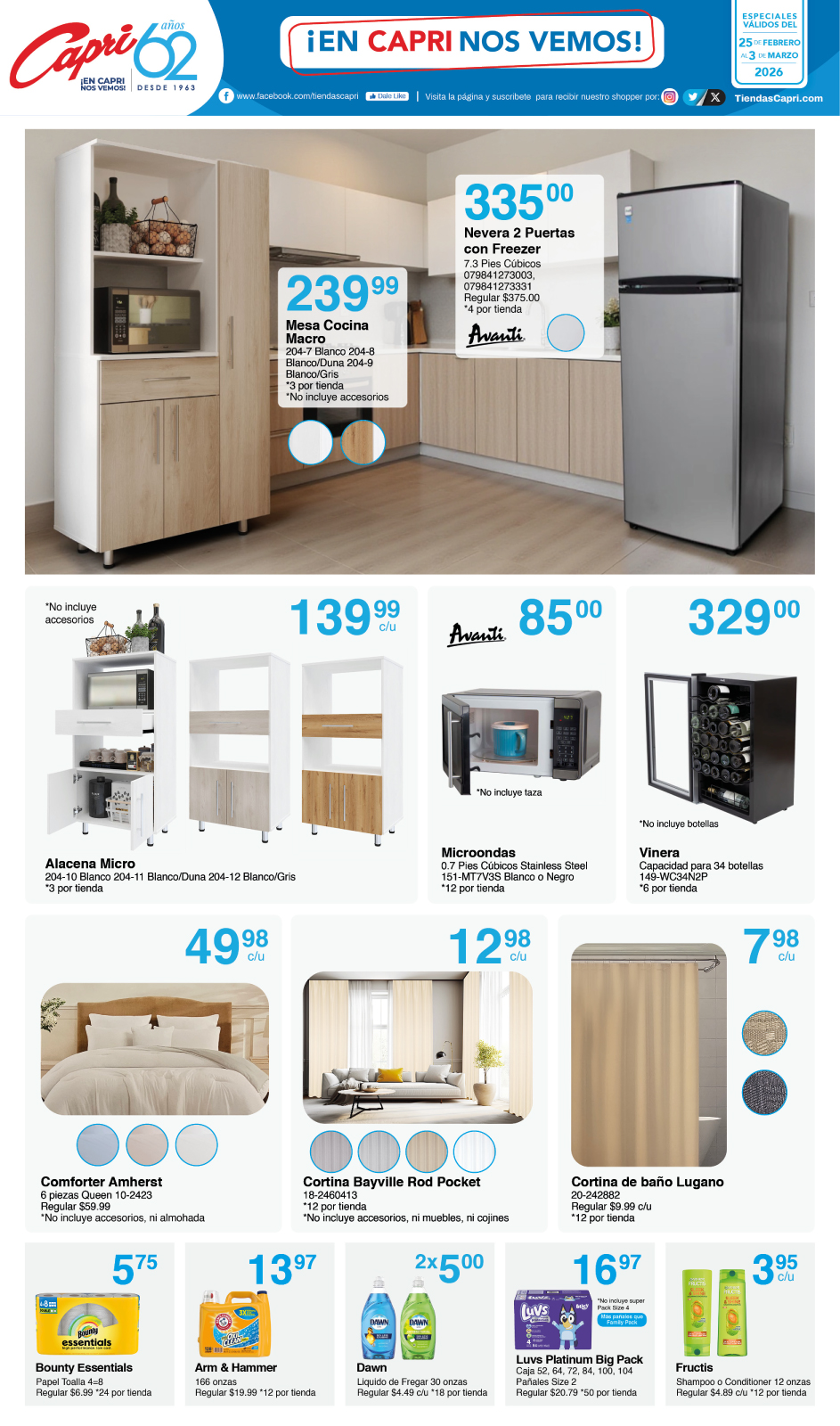 Página 1 del shopper principal