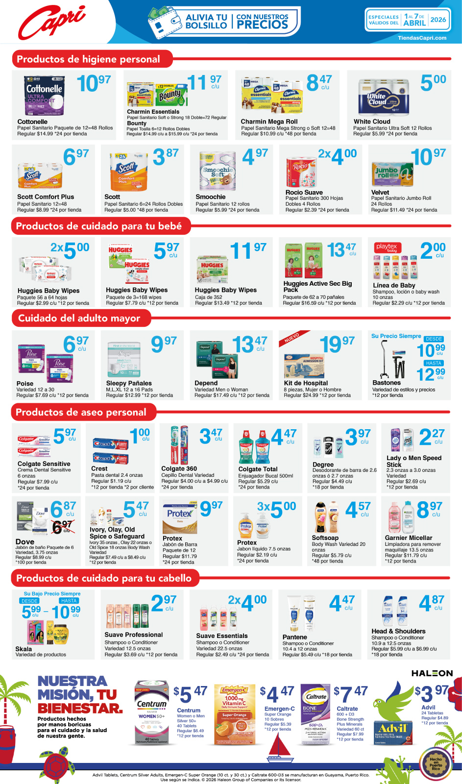 Página 3 del shopper principal