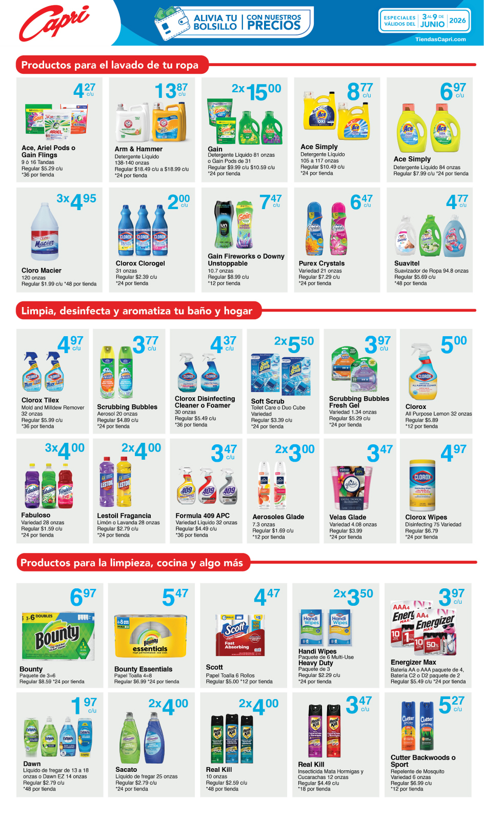 Página 3 del shopper principal