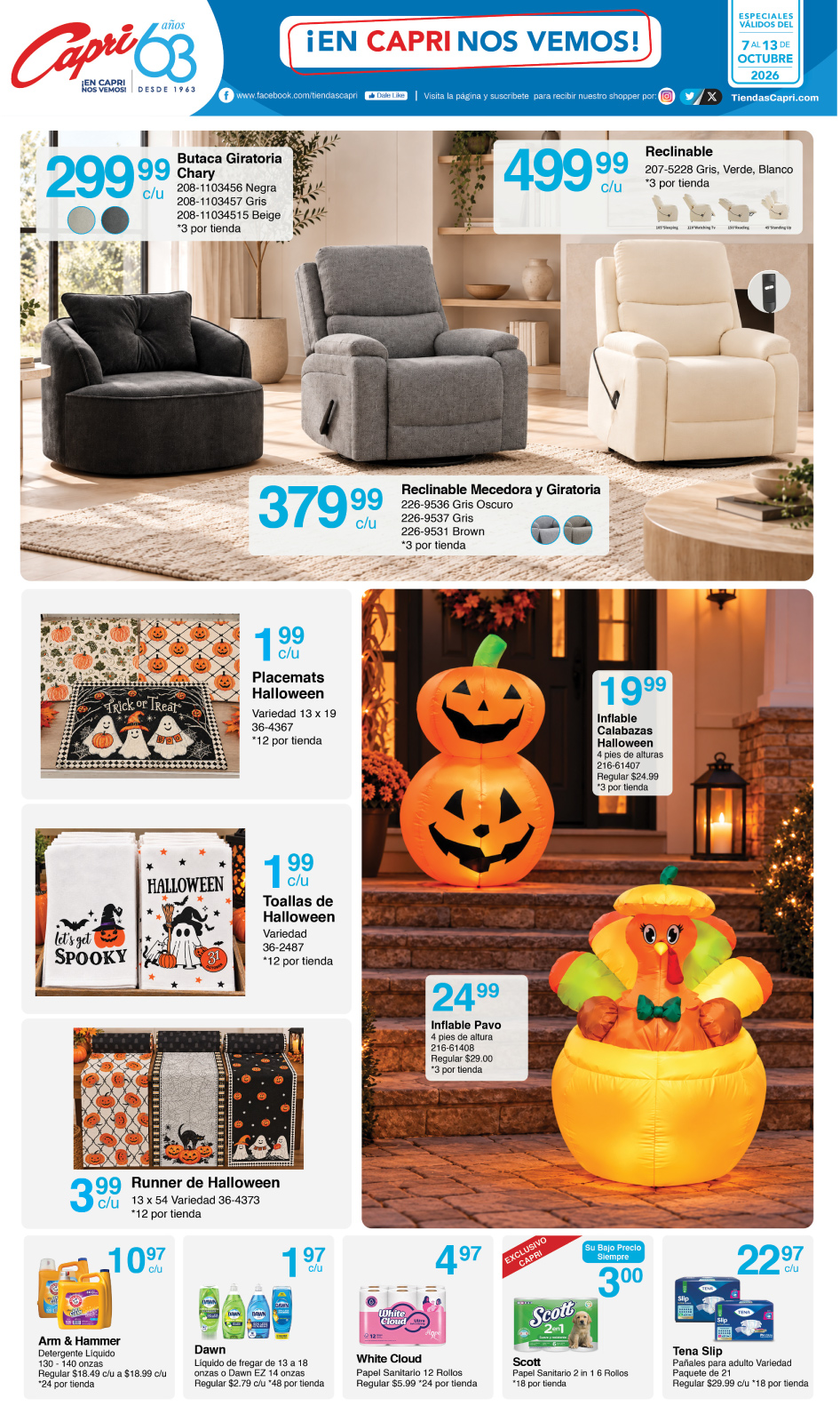 Página 1 del shopper principal