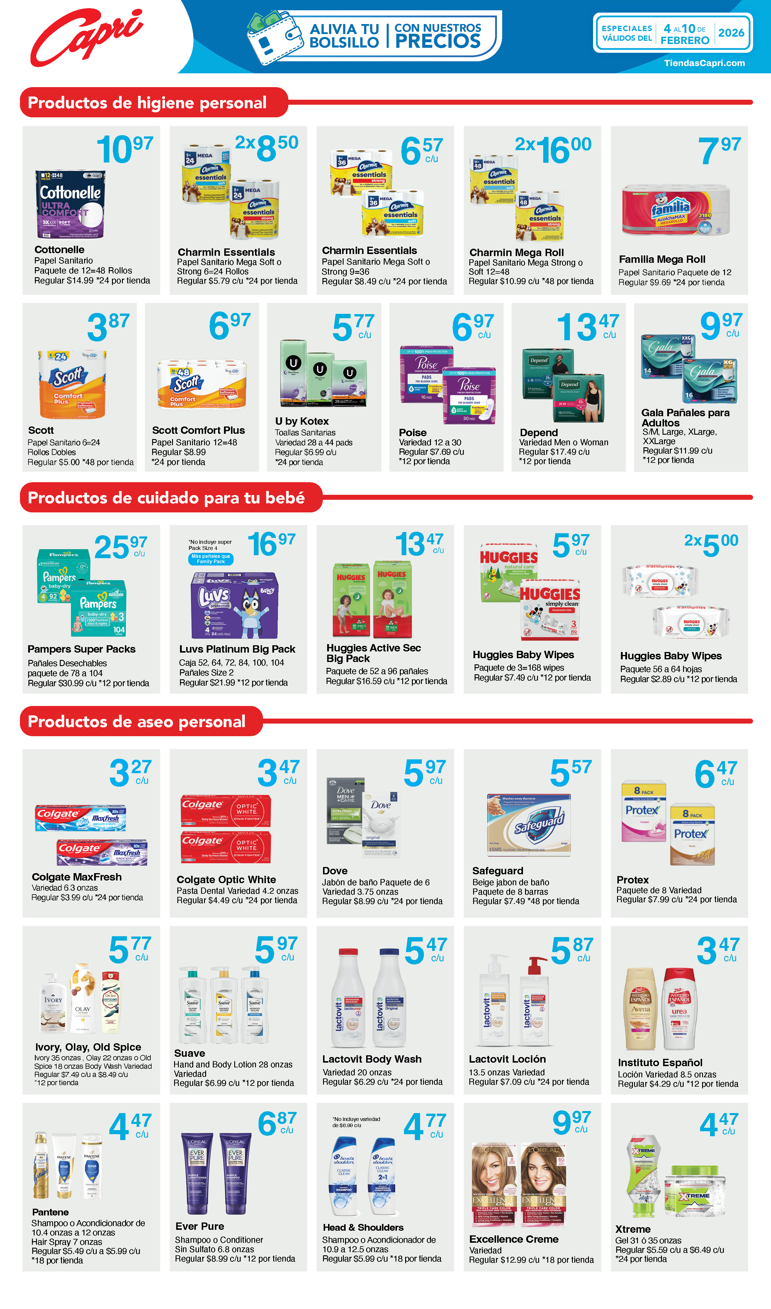 Página 2 del shopper principal